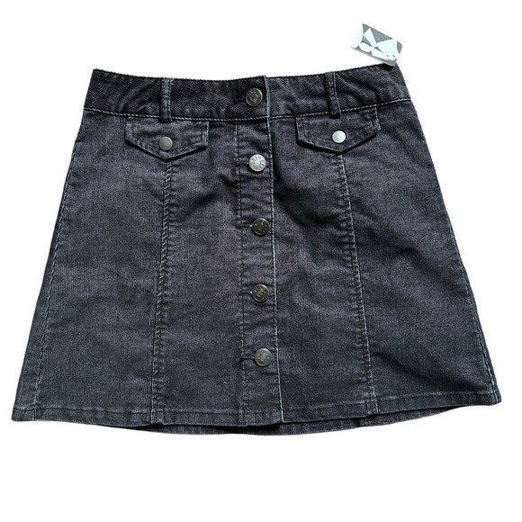 BDG Dresses & Skirts - BDG Urban Outfitters Black Denim Button-Front Mini Skirt NWT Size 4
